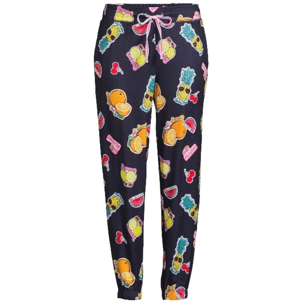 Women's Fruit Graphic Print Joggers